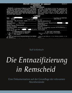Die Entnazifizierung in Remscheid (eBook, PDF)