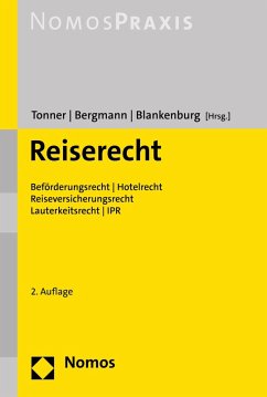 Reiserecht (eBook, PDF) - Tonner, Klaus; Bergmann, Stefanie; Blankenburg, Daniel