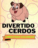 Libro Para Colorear de Cerdos Divertidos