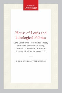 Cover House of Lords and Ideological Politics