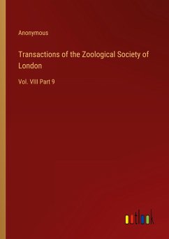 Transactions of the Zoological Society of London - Anonymous