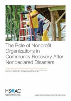 Role of Nonprofit Organizations in Community Recovery After Nondeclared Disasters - Finucane, Melissa L; Welburn Paige, Jessica; Parker, Andrew M