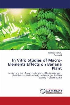 In Vitro Studies of Macro-Elements Effects on Banana Plant - Y., Venkateswarlu;N, Supraja