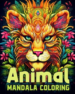 Animal Mandala Coloring Book For Adults - Barua, Tuhin