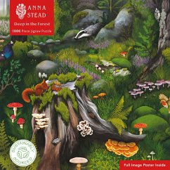 Adult Sustainable Jigsaw Puzzle Anna Stead: Deep in the Forest - Flame Tree Publishing