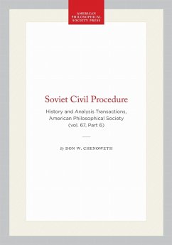 Cover Soviet Civil Procedure