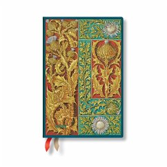 Paperblanks 2025 Daily Planner Wild Thistle Vox Botanica 12-Month Mini Elastic Band 416 Pg 80 GSM