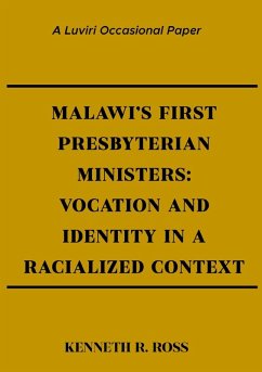 Cover Malawi's First Presbyterian Ministers