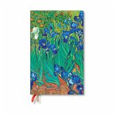 Paperblanks 2025 Weekly Planner Van Gogh Irises Van Gogh Irises 12-Month Flexis Maxi Horizontal Elastic Band 176 Pg 100 GSM