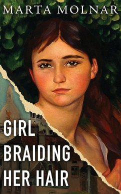 Girl Braiding Her Hair - Molnar, Marta