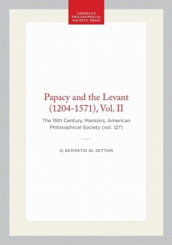 Cover Papacy and the Levant (1204-1571), Vol. II