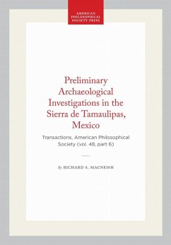Cover Preliminary Archaeological Investigations in the Sierra de Tamaulipas, Mexico