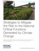 Strategies to Mitigate the Risk to the National Critical Functions Generated by Climate Change