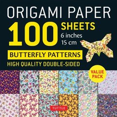 Origami Paper 100 Sheets Butterfly Patterns 6 (15 CM)
