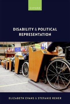 Disability and Political Representation - Evans, Elizabeth; Reher, Stefanie