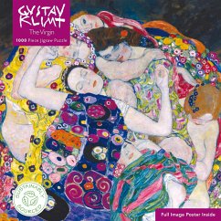 Adult Sustainable Jigsaw Puzzle Gustav Klimt: The Virgin - Flame Tree Publishing