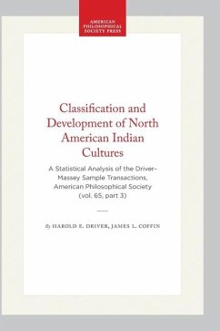 Cover Classification and Development of North American Indian Cultures