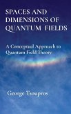 SPACES AND DIMENSIONS OF QUANTUM FIELDS