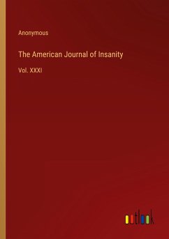 The American Journal of Insanity