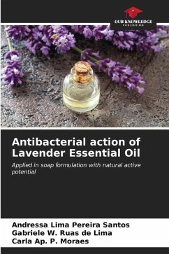 Antibacterial action of Lavender Essential Oil - Lima Pereira Santos, Andressa;Ruas de Lima, Gabriele W.;Moraes, Carla Ap. P.