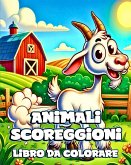 Libro da Colorare degli Animali Scoreggioni