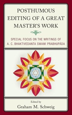 Posthumous Editing of a Great Master's Work
