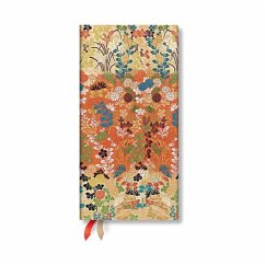 Paperblanks 2025 Weekly Planner Kara-Ori Japanese Kimono 12-Month Slim