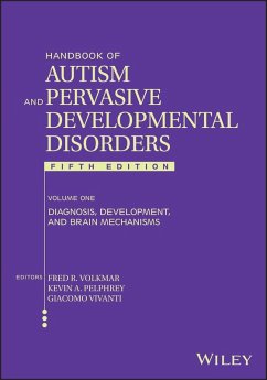 Cover Handbook of Autism and Pervasive Developmental Disorders, Volume 1
