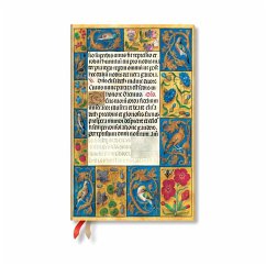 Cover Paperblanks 2025 Weekly Planner Spinola Hours Ancient Illumination 12-Month Maxi Horizontal Elastic Band 160 Pg 100 GSM