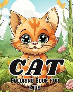 Cat Coloring Book for Kids Ages 8-12 - Huntelaar, James