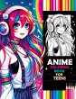 Anime Coloring Book for Teens - Bild 1