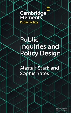 Public Inquiries and Policy Design - Stark, Alastair (University of Queensland); Yates, Sophie (Australian National University, Canberra)