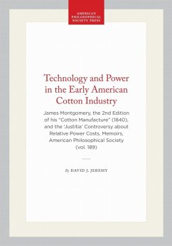Cover Technology and Power in the Early American Cotton Industry