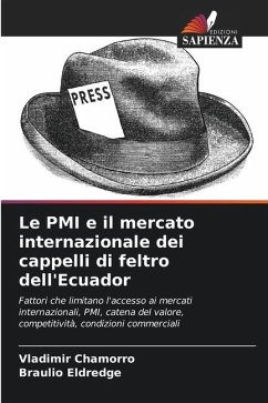 Le PMI e il mercato internazionale dei cappelli di feltro dell'Ecuador - Chamorro, Vladimir;Eldredge, Braulio
