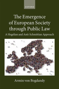 The Emergence of European Society Through Public Law - Bogdandy, Armin Von