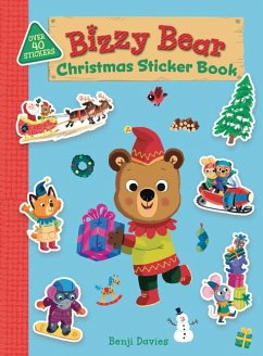 Cover Bizzy Bear: Christmas Sticker Book
