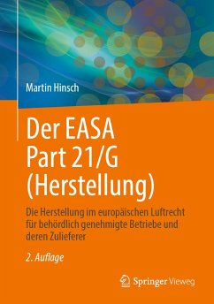 Der EASA Part 21/G (Herstellung) (eBook, PDF) - Hinsch, Martin