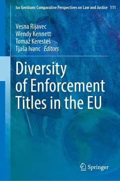 Diversity of Enforcement Titles in the EU (eBook, PDF)