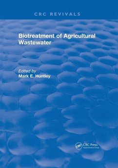 Biotreatment of Agricultural Wastewater - Huntley, Mark E