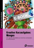 Kreative Kurzaufgaben: Mangas (eBook, PDF)