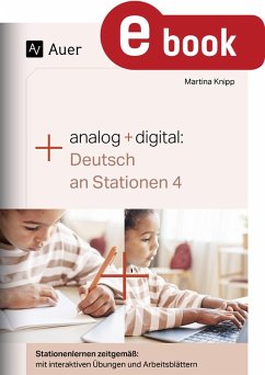Cover Analog + digital: Deutsch an Stationen 4 (eBook, PDF)
