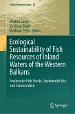 Ecological Sustainability of Fish Resources of Inland Waters of the Western Balkans (eBook, PDF)