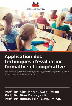 Cover Application des techniques d'évaluation formative et coopérative