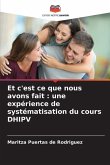 Et c'est ce que nous avons fait : une expérience de systématisation du cours DHIPV