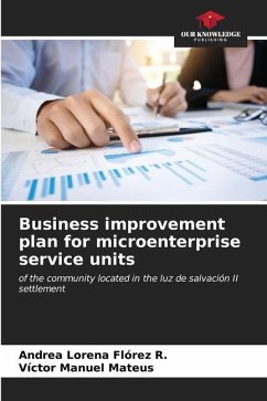 Business improvement plan for microenterprise service units - Flórez R., Andrea Lorena;Mateus, Víctor Manuel