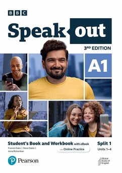 Cover Speakout 3ed A1 Student's Book and Workbook with eBook and Online Practice Split 1