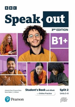 Cover Speakout 3ed B1+ Student's Book and eBook with Online Practice Split 2