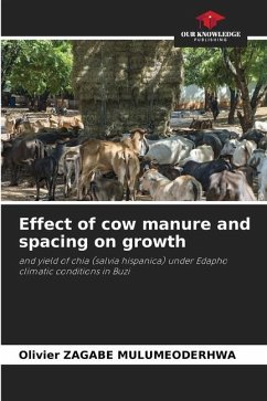 Effect of cow manure and spacing on growth - ZAGABE MULUMEODERHWA, Olivier