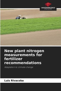 New plant nitrogen measurements for fertilizer recommendations - Rivacoba, Luis