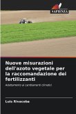 Nuove misurazioni dell'azoto vegetale per la raccomandazione dei fertilizzanti